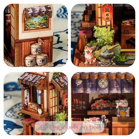Mini Book Nook Japanisches Sushi CT112 Cartartem 6