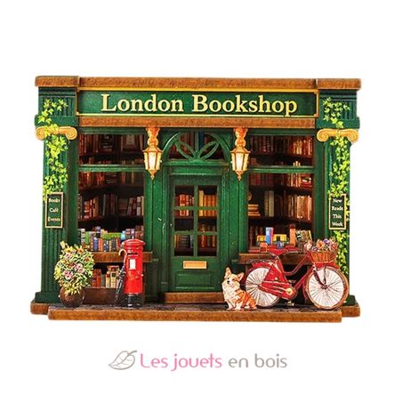 Mini Book Nook Londoner Buchhandlung CT110 Cartartem 1