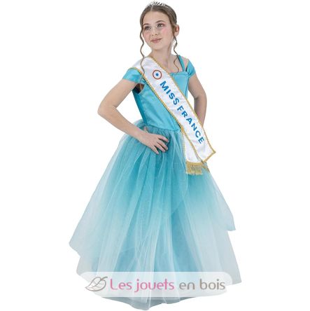 Blaues Miss-Frankreich-Kleid 116 cm CHAKS-C4723116 Chaks 3