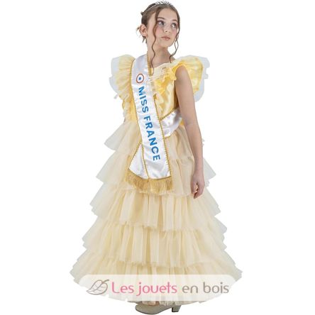 Golden Miss-Frankreich-Kleid 140 cm CHAKS-C4722140 Chaks 3