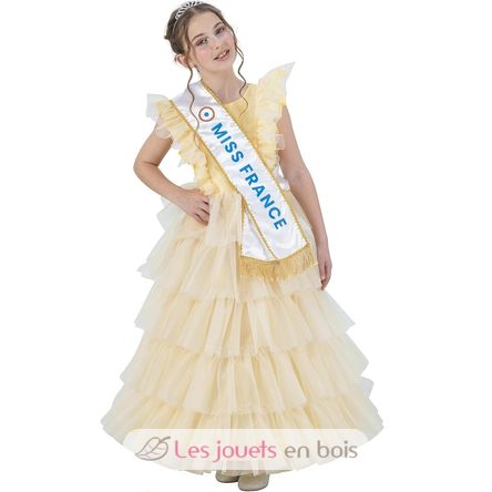 Golden Miss-Frankreich-Kleid 116 cm CHAKS-C4722116 Chaks 1