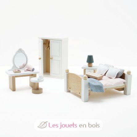Schlafzimmer Set für Puppenhaus TV-ME057 Le Toy Van 2
