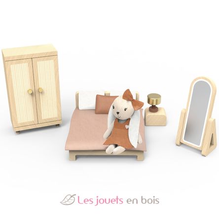 Schlafzimmer für Puppenhäuser SM-SP4001 Speedy Monkey 1
