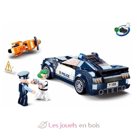 Polizeiauto 284 Teile SL-M38-B1063 Sluban 4