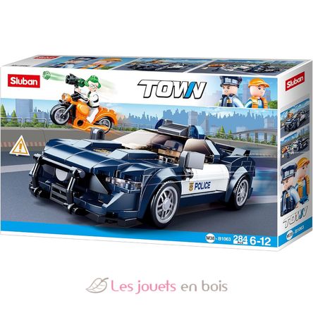 Polizeiauto 284 Teile SL-M38-B1063 Sluban 5