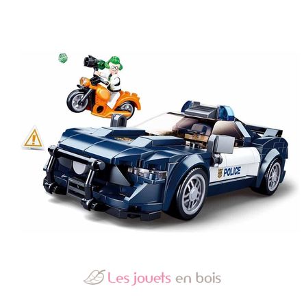 Polizeiauto 284 Teile SL-M38-B1063 Sluban 1