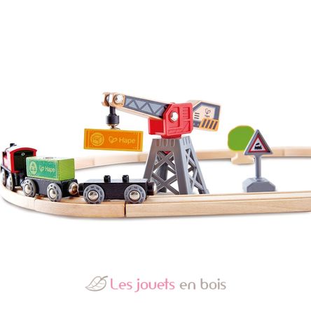 Frachtlieferung-Eisenbahn HA-E3731 Hape Toys 3