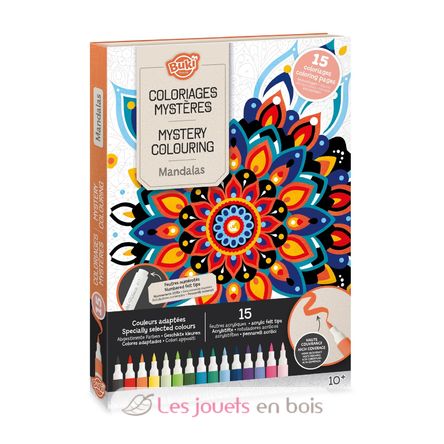 Mystery-Malbilder Mandalas BUK-CM301 Buki France 1
