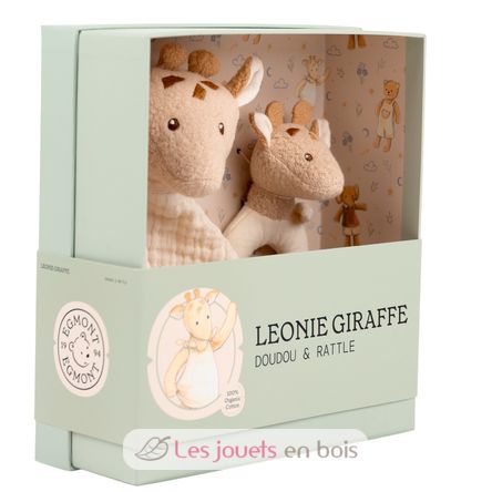 Geschenkset mit Schmusetuch und Rassel Giraffe EG120819 Egmont Toys 5