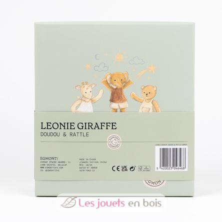 Geschenkset mit Schmusetuch und Rassel Giraffe EG120819 Egmont Toys 9