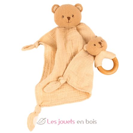 Geschenkset mit Schmusetuch und Rassel Bär EG120818 Egmont Toys 3