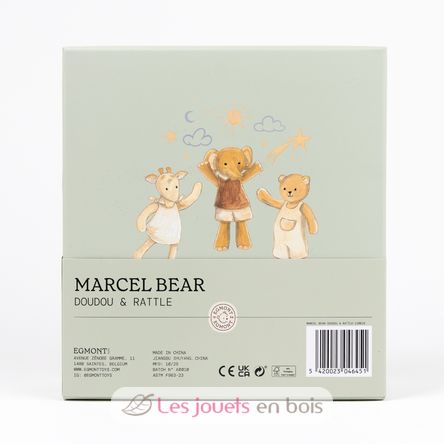 Geschenkset mit Schmusetuch und Rassel Bär EG120818 Egmont Toys 8