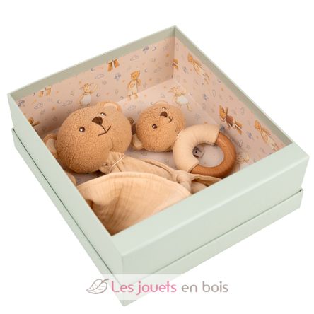 Geschenkset mit Schmusetuch und Rassel Bär EG120818 Egmont Toys 4
