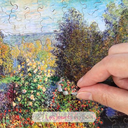 Ein Platz im Garten Montgeron von Monet A1367-80 Puzzle Michele Wilson 3