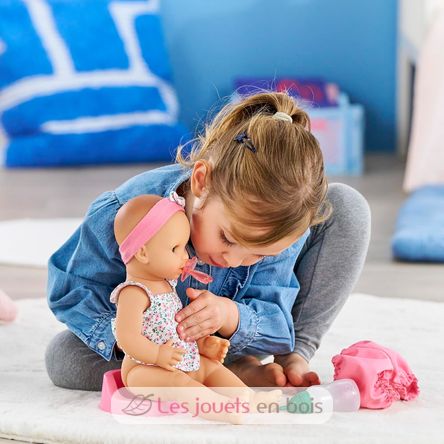 Emma, ​​die pinkelnde Babypuppe - Blumen CO-9000130570 Corolle 7