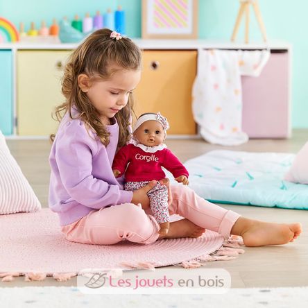 Maria Calin Babypuppe rosa grenadine CO-9000100920 Corolle 5