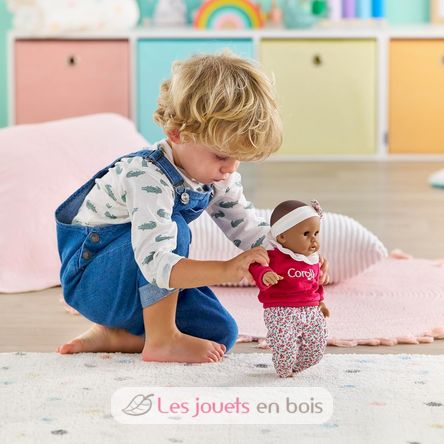 Maria Calin Babypuppe rosa grenadine CO-9000100920 Corolle 6