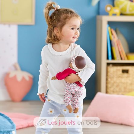 Maria Calin Babypuppe rosa grenadine CO-9000100920 Corolle 7