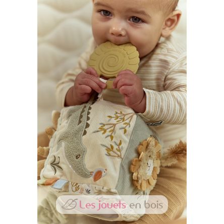 Weicher Aktivitätswürfel Safari Friends LD8309 Little Dutch 5