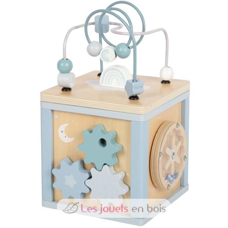 Motorikwürfel blau LE12804 Small Foot company 2