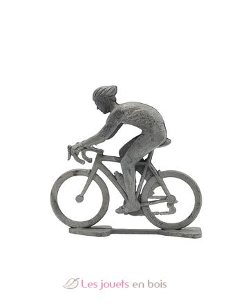 Radfahrerfigur M Roller Unlackiert FR-M rouleur monobloc à peindre Fonderie Roger 3