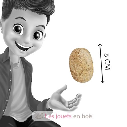 Überraschungs-Dino-Ei BUK-D6O Buki France 2