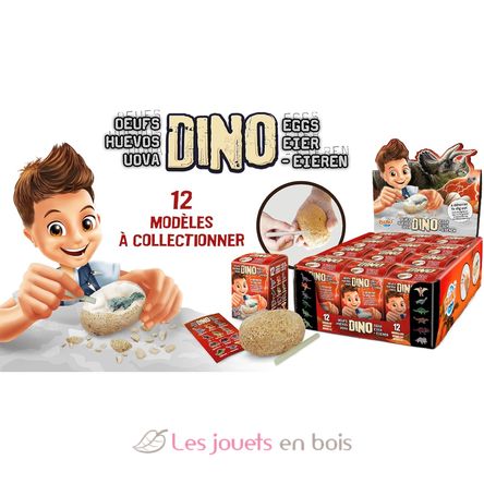 Überraschungs-Dino-Ei BUK-D6O Buki France 4