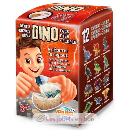 Überraschungs-Dino-Ei BUK-D6O Buki France 1