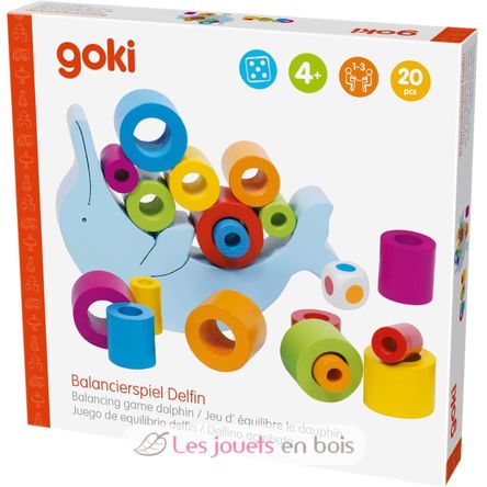 Balancierspiel Delfin GO-56901 Goki 2