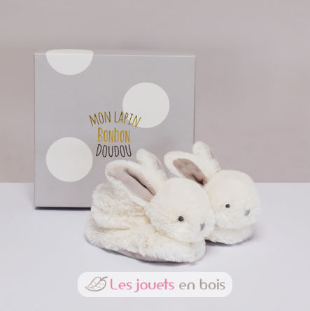 Hausschuhe Kaninchen 0-6 Monate DC1310 Doudou et Compagnie 4