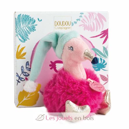 Schmusetuch Flamingo DC3525 Doudou et Compagnie 1