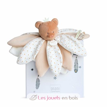 Schmusetuch Teddybär Traumfänger 26 cm DC3549 Doudou et Compagnie 1