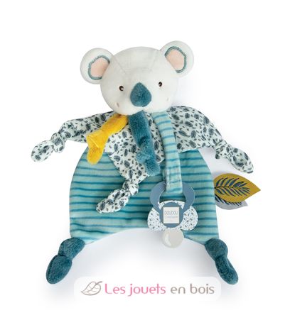 Schmusetuch Schnullerclip Yoca der Koala DC3665 Doudou et Compagnie 2