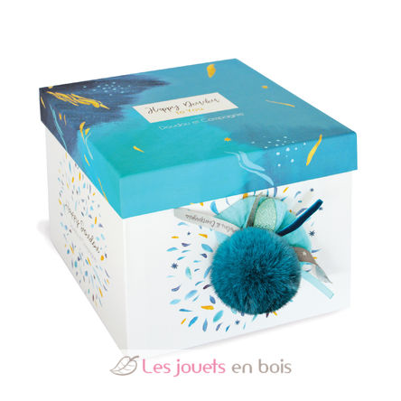 Happy Pop Kaninchen Pompon blau DC3737 Doudou et Compagnie 5