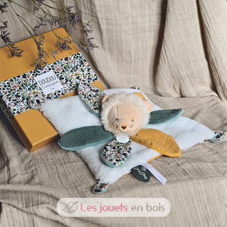 Boh'aime Kuscheltier weißer Löwe DC4025 Doudou et Compagnie 3