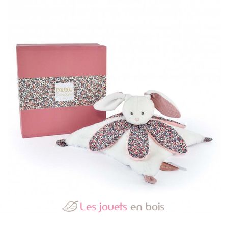 Boh'aime Kuscheltier Kaninchen rosa DC4027 Doudou et Compagnie 2