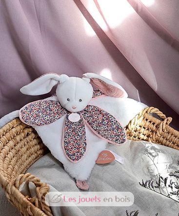 Boh'aime Kuscheltier Kaninchen rosa DC4027 Doudou et Compagnie 3