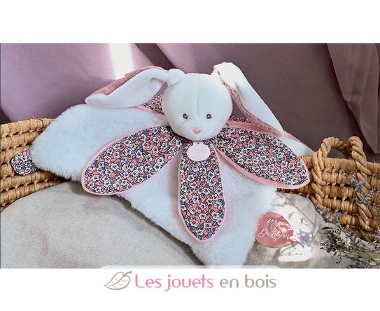 Boh'aime Kuscheltier Kaninchen rosa DC4027 Doudou et Compagnie 4