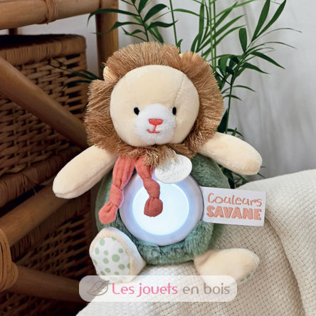 Löwe Nachtlicht Plüschtier 15 cm DC4070 Doudou et Compagnie 2