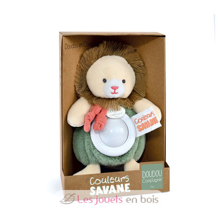 Löwe Nachtlicht Plüschtier 15 cm DC4070 Doudou et Compagnie 3