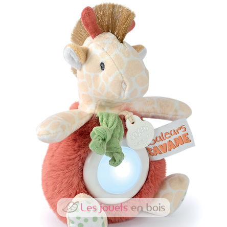 Giraffe Nachtlicht Plüschtier 15 cm DC4075 Doudou et Compagnie 4