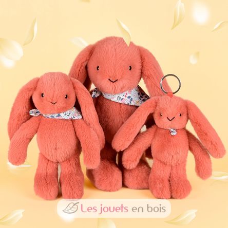 Terrakotta Fleurette-Kaninchen-Plüsch 35 cm DC4303 Doudou et Compagnie 8