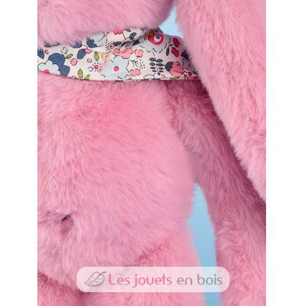 Rosa Fleurette-Kaninchen-Plüsch 35 cm DC4302 Doudou et Compagnie 6