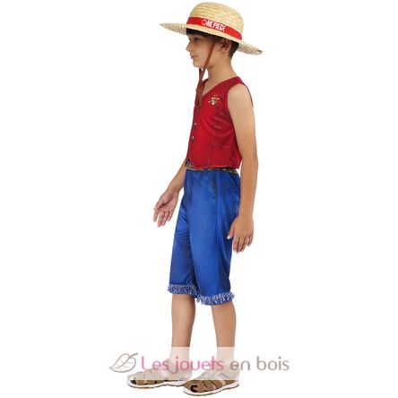 Luffy One Piece Kinderkostüm, 9-10 Jahre R1003074-T910 Rubies 4