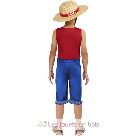 Luffy One Piece Kinderkostüm, 9-10 Jahre R1003074-T910 Rubies 5