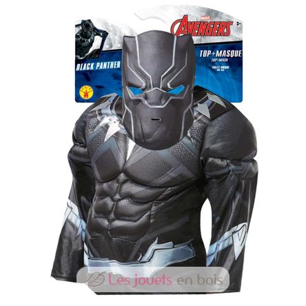 Black Panther Deluxe Kinderkostüm, 7-8 Jahre RU-R640909-T78 Rubies 2