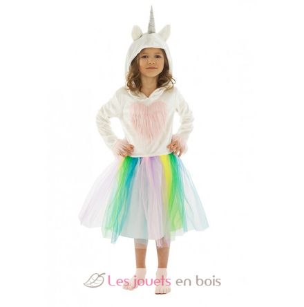 Einhorn Kostüm für Kinder 128cm CHAKS-C4355128 Chaks 1