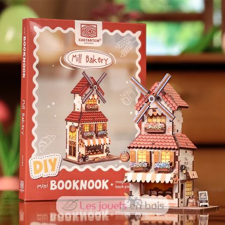 Mini Book Nook Mühlenbäckerei CT104 Cartartem 3