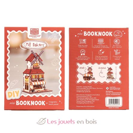 Mini Book Nook Mühlenbäckerei CT104 Cartartem 4