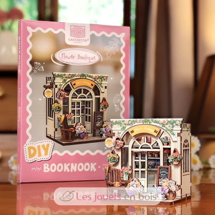 Mini Book Nook Blumenboutique CT103 Cartartem 3